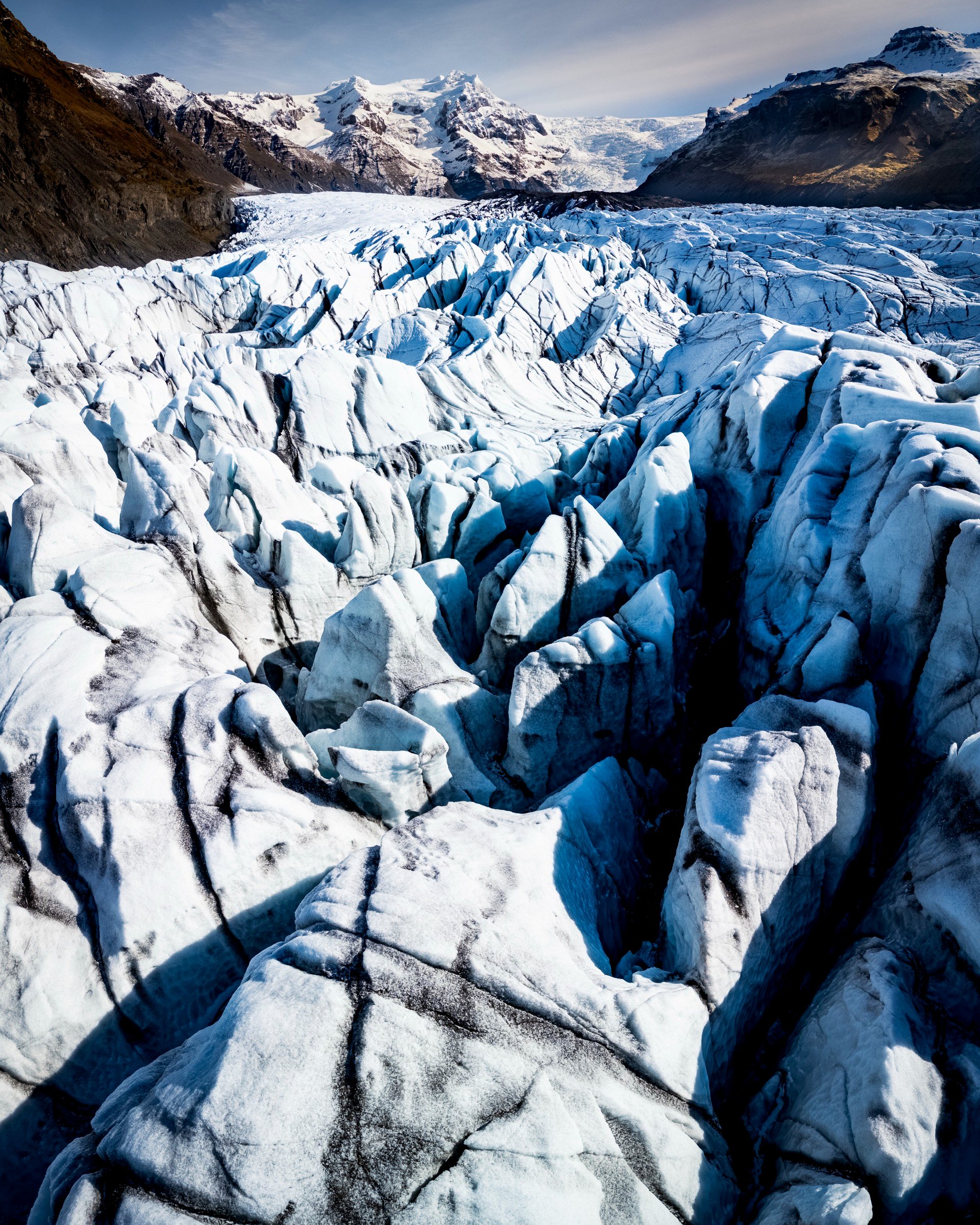 Glacier ice detail