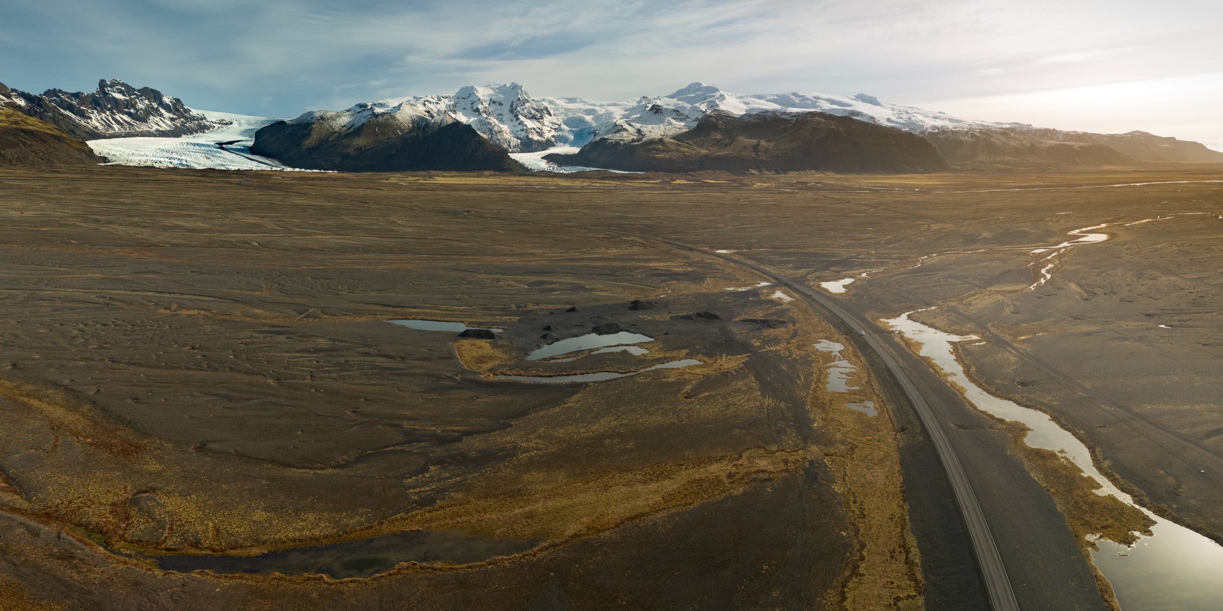 Glacier and ring road